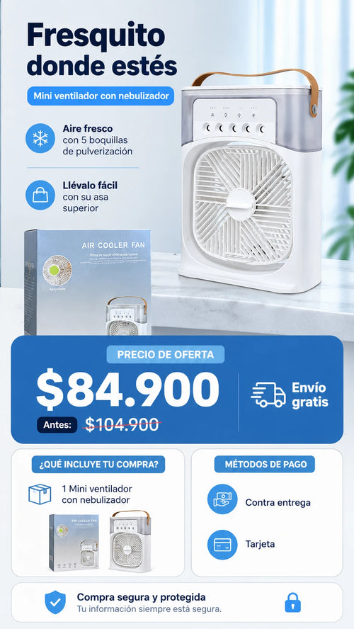 MINI VENTILADOR DE REFRIGERACIÓN